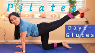'Day 6 Pilates Glutes | 28 Day Workout Challenge For #SocialDistancing'